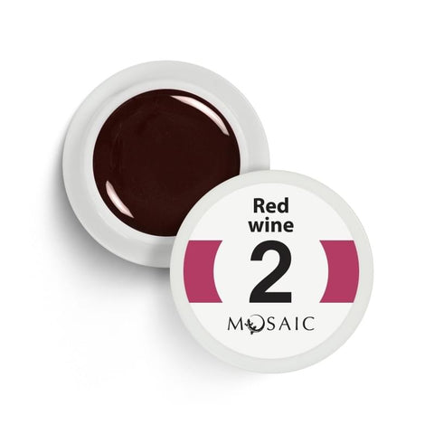 2. Red wine Gel Paint