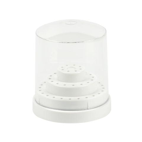Round bit holder with cap