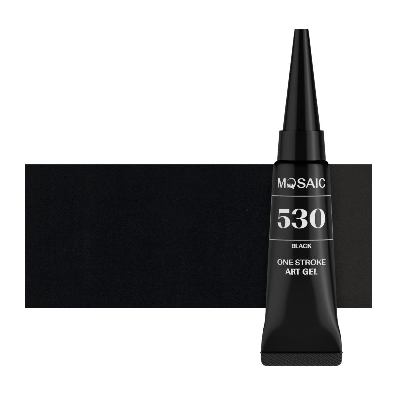 One Stroke Art Gel Black 5 ml