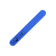 Buffing file handle. Blue
