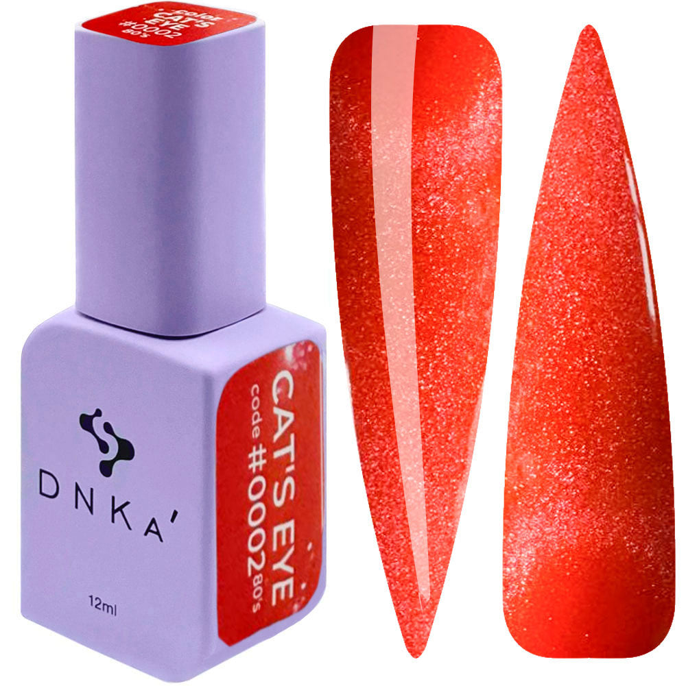Dnka' Color Gel Polish Cat's Eye 80's #0002