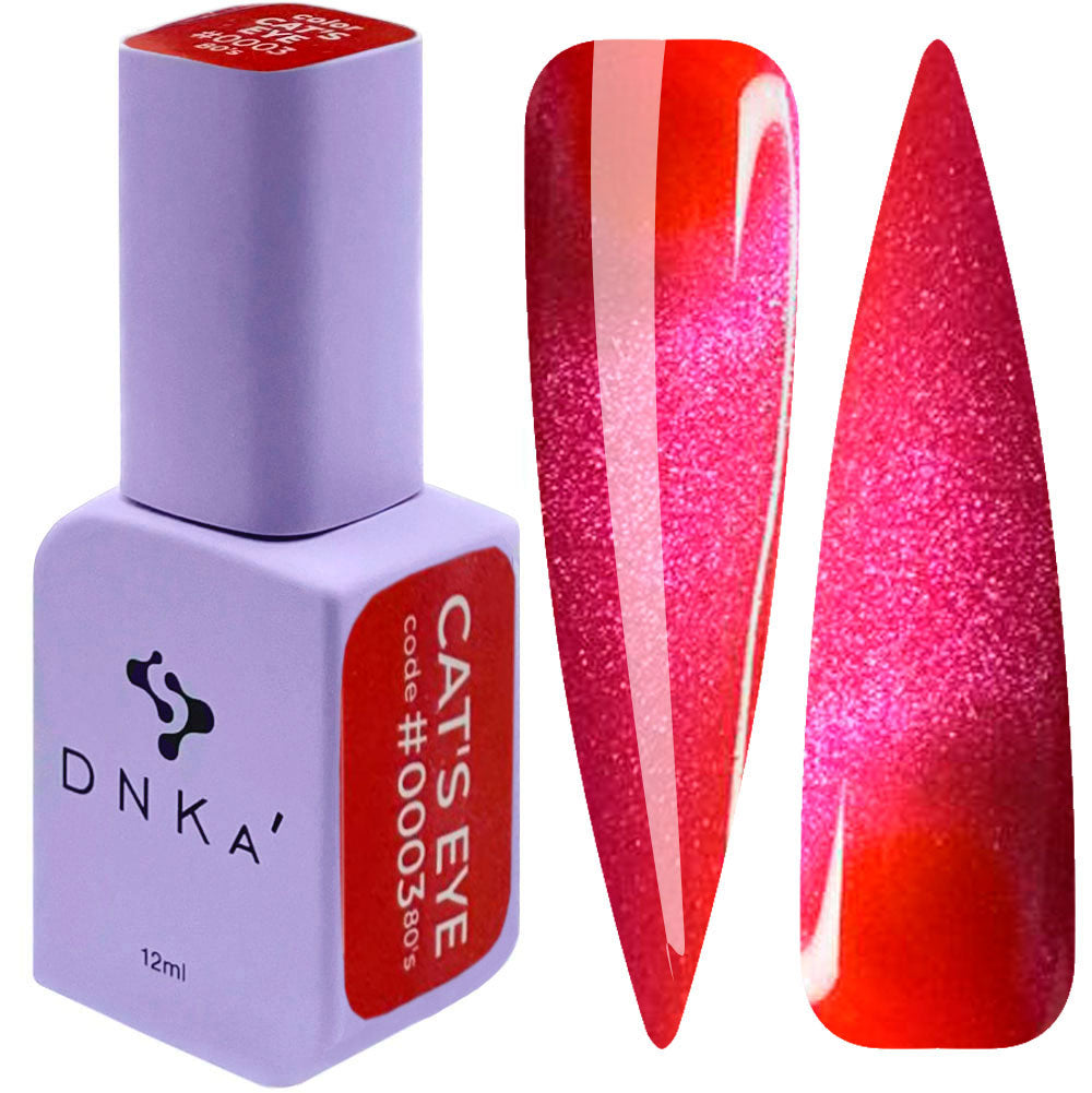 Dnka' Color Gel Polish Cat's Eye 80's #0003