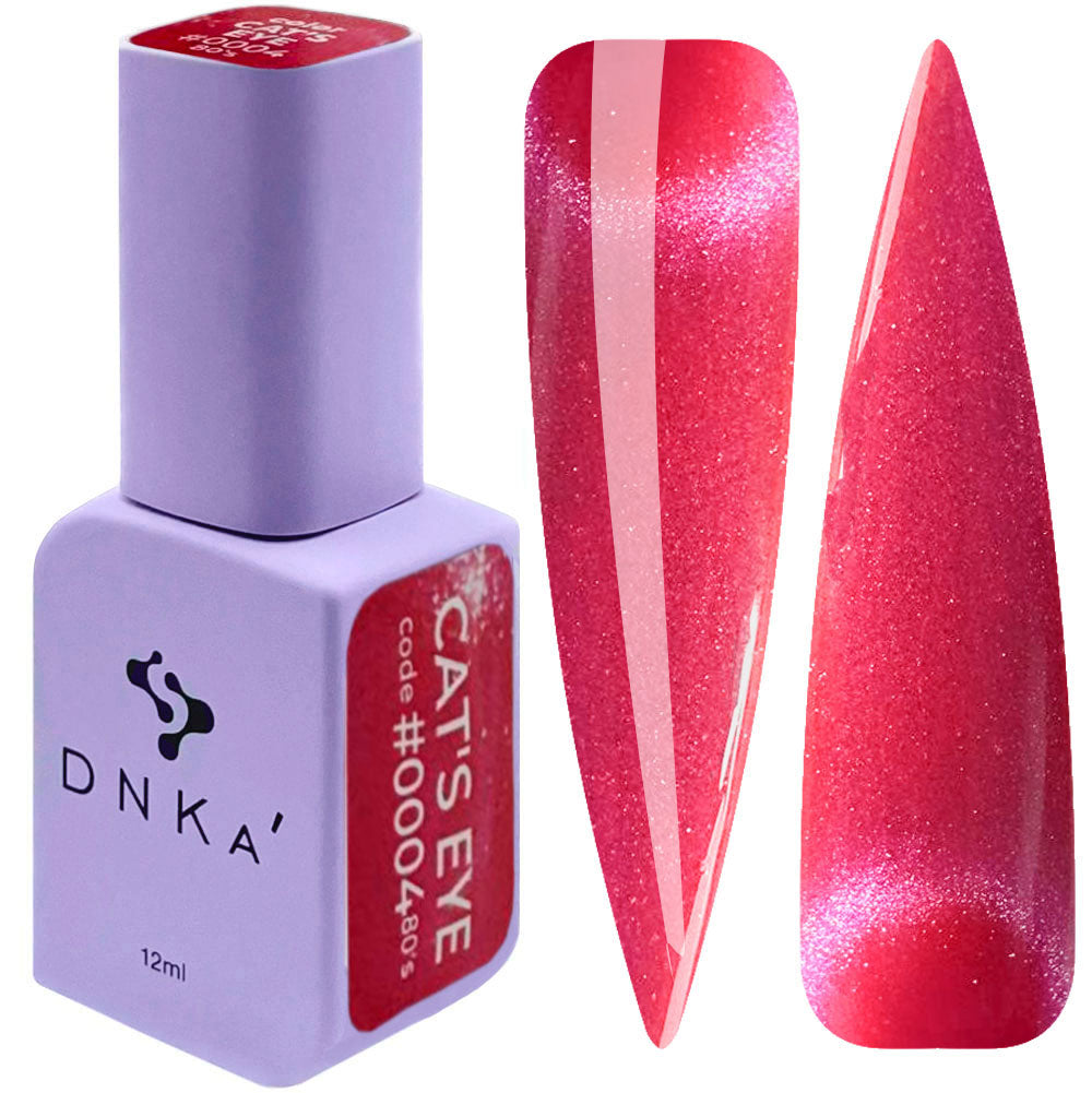Dnka' Color Gel Polish Cat's Eye 80's #0004