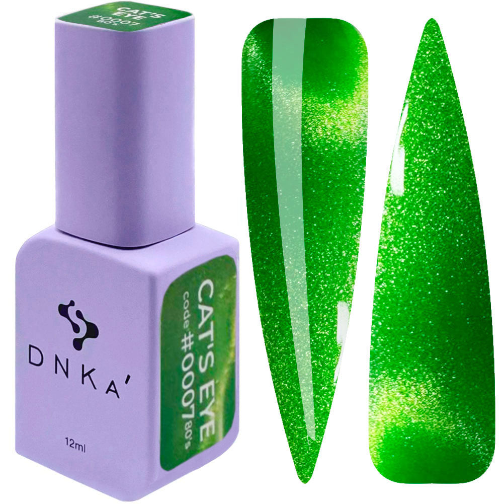 Dnka' Color Gel Polish Cat's Eye 80's #0007