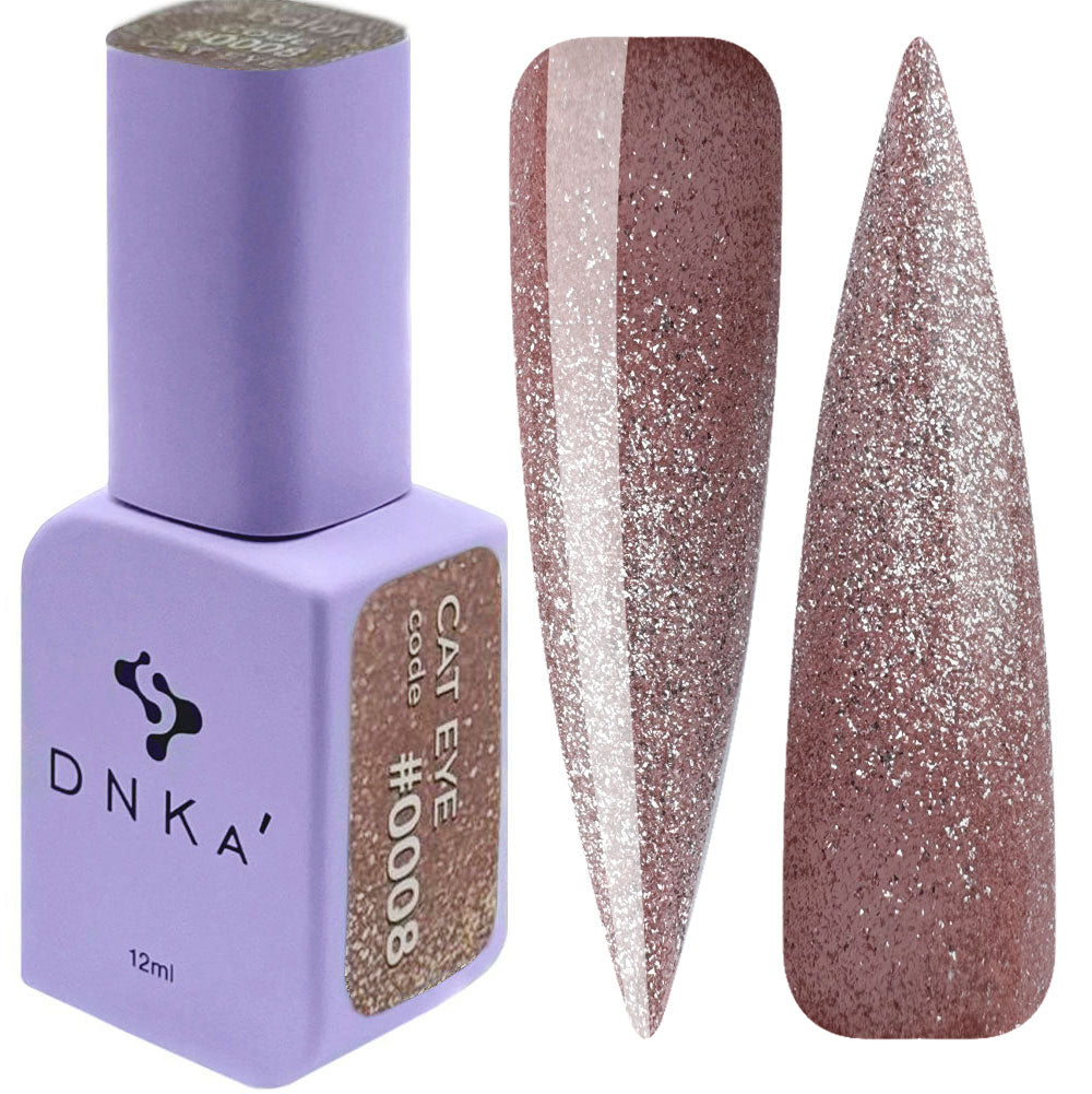 Dnka' Color Gel Polish Cat's Eye 80's #0008