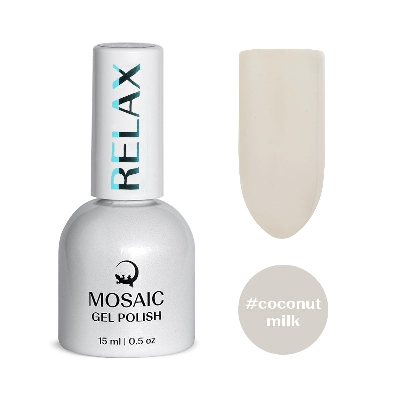 Coconut milk gel polish 15 ml