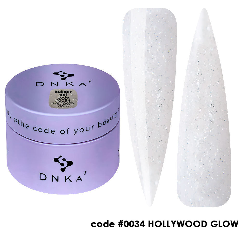 DNKa' Builder Gel #0034 Hollywood Glow