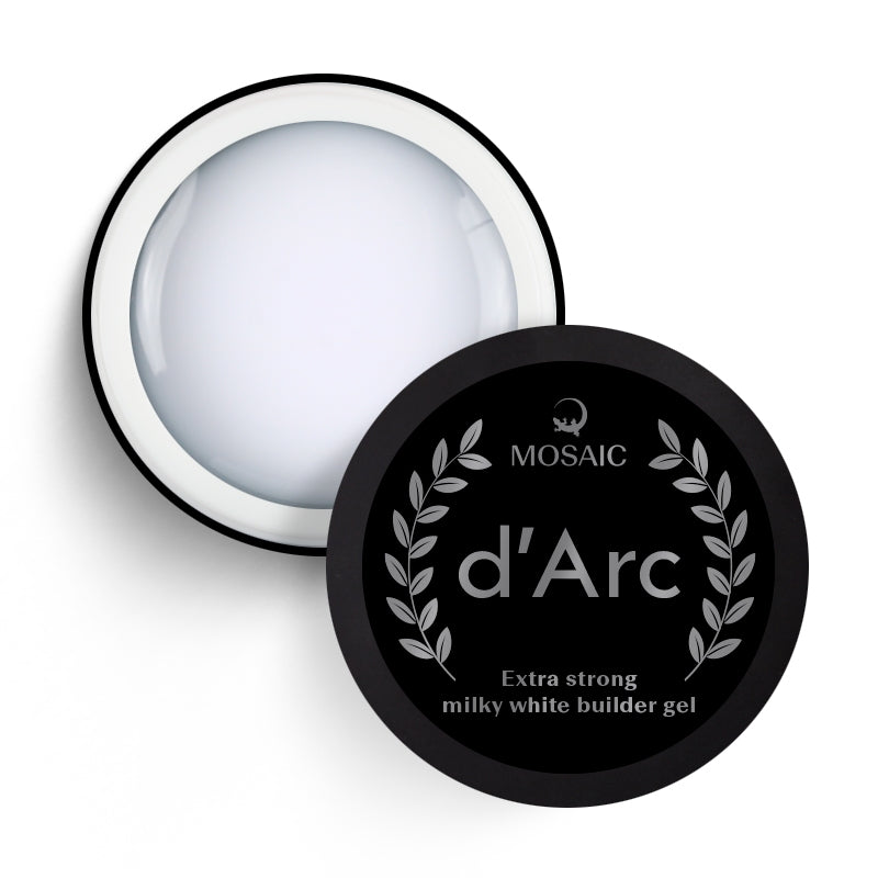 dArc Milky white builder gel