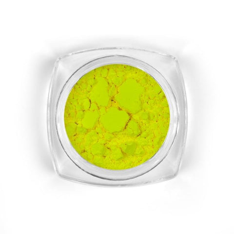 Yellow neon pigment