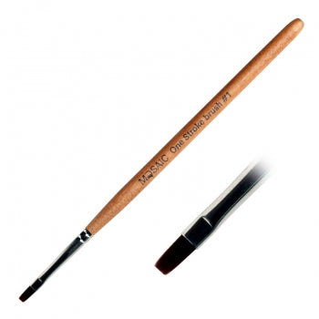 One stroke brush