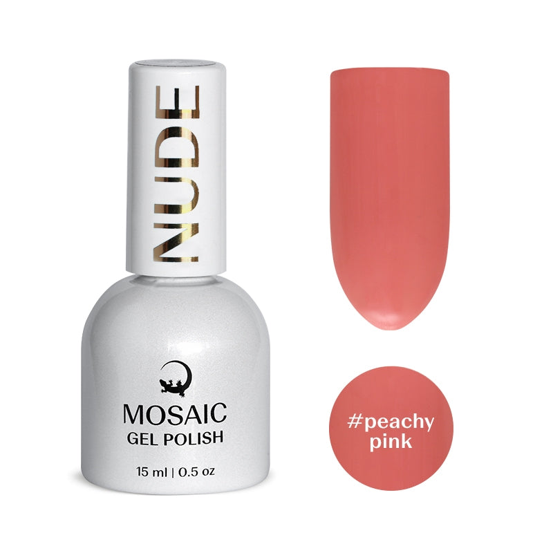 Peachy pink gel polish 15 ml