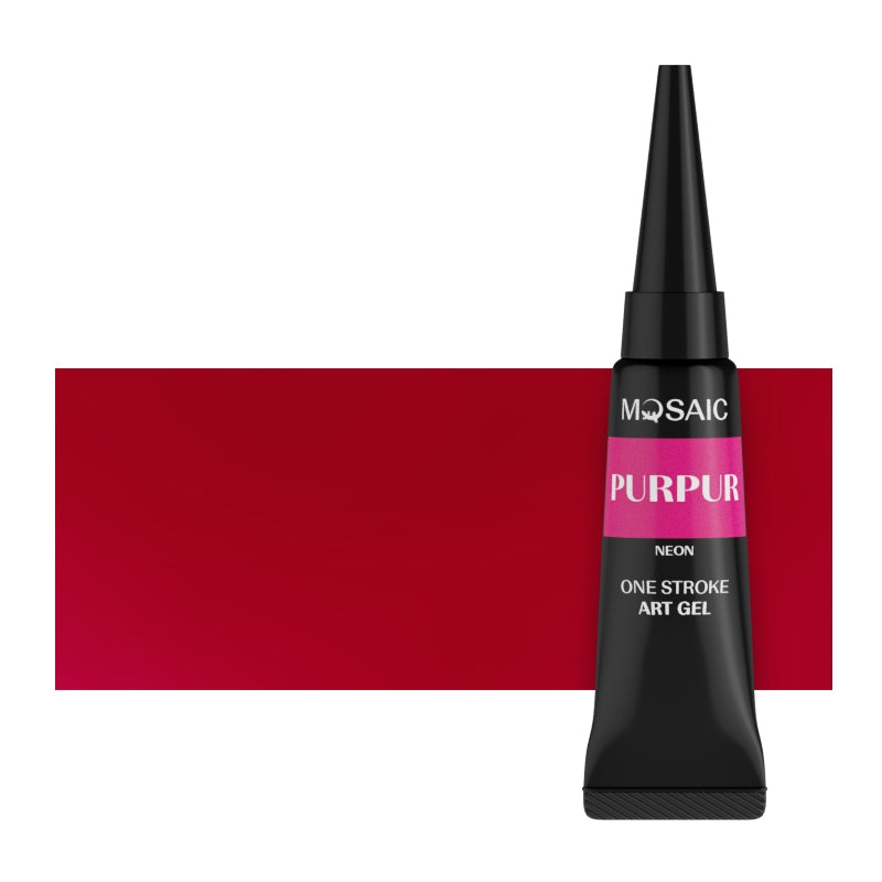 One Stroke Art Gel Purpur neon 5ml
