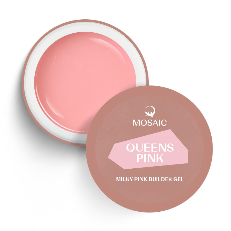 Queens pink builder gel