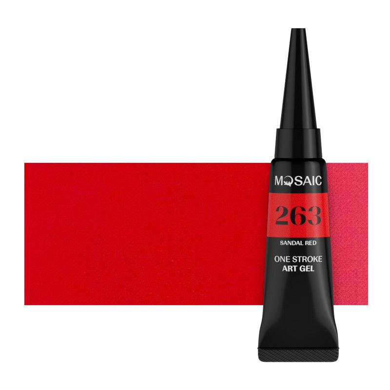 One Stroke Art Gel red 5ml