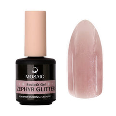 SculptX Zephyr glitter builder gel