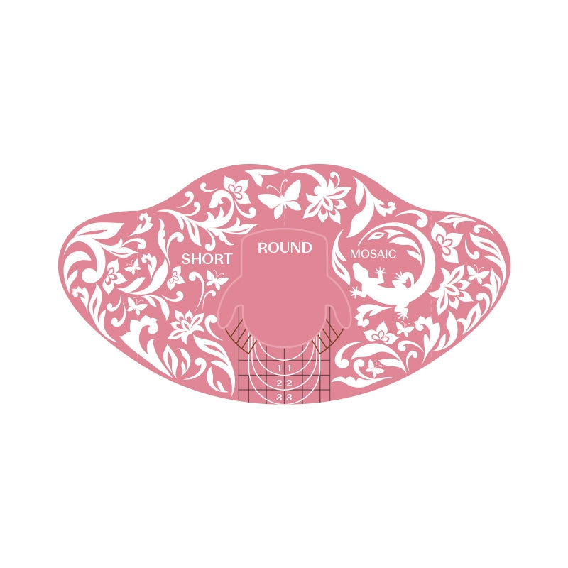 Short round nail forms