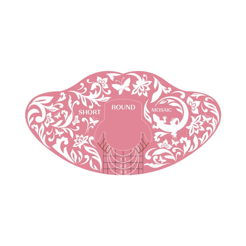 Short round nail forms