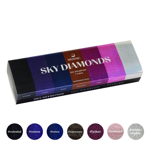 Sky diamonds Gel Polish kit