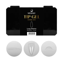 Tip gel Long stiletto