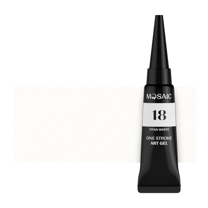 One Stroke Art Gel white 5ml