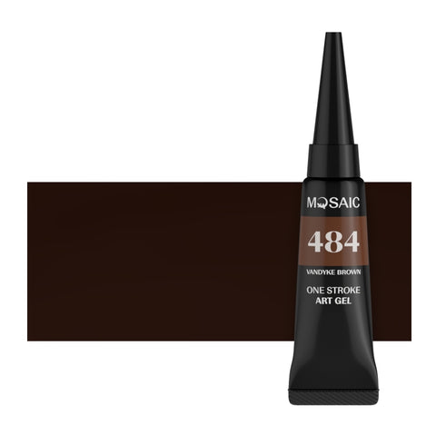 One Stroke Art Gel brown art gel 5ml