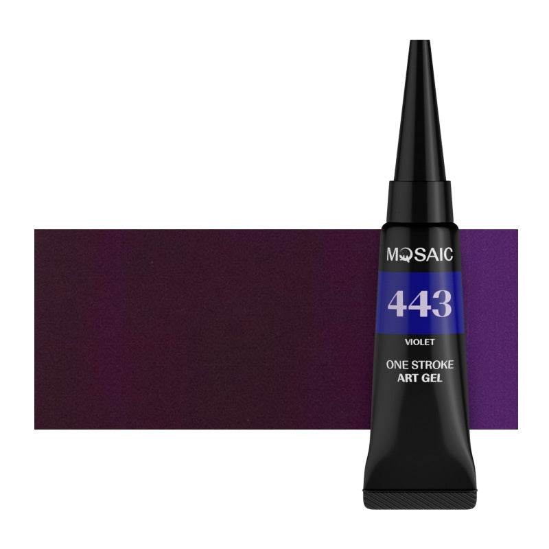 One Stroke Art Gel Violet 5ml